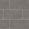 Gridscale Graphite Ceramic Tile  