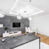 Gray Glossy Bullnose Tile 3x6   Gray Glossy Bullnose Tile 3x6