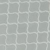 Gray Glossy Arabesque Tile  