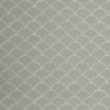 Gray Glossy Fish Scale Pattern Mosaic  