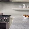 Gray Glossy Penny Round Mosaic  