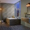 Gray Oak 3d Stacked Stone  