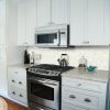 Greecian White Herringbone Pattern  