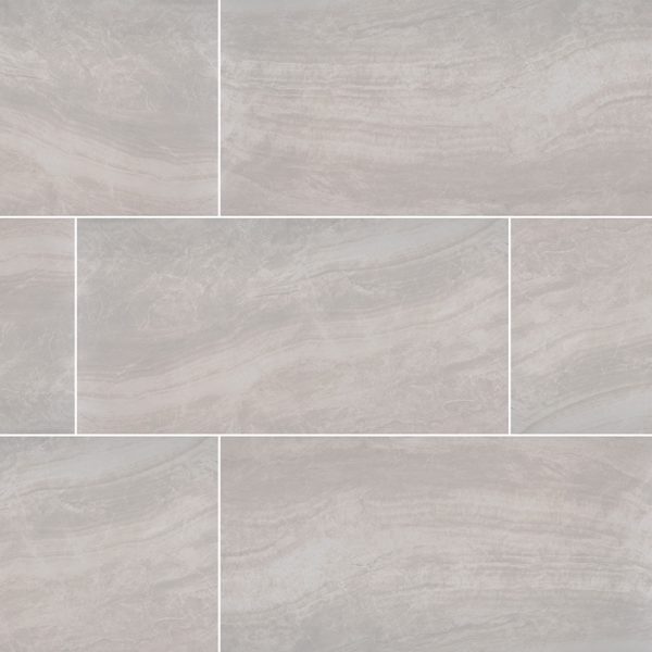 Praia Grey Porcelain Tile  