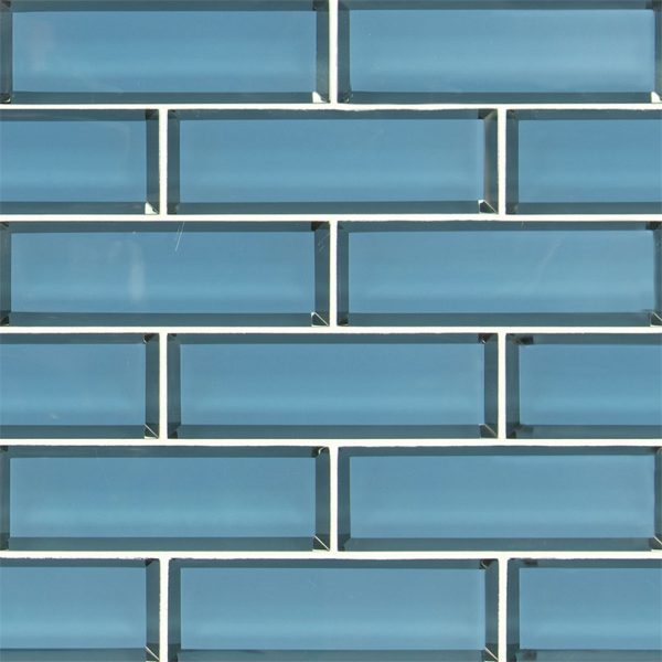 Haiku Sapphire Glass Subway Tile 2x6  