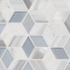 Harlow Cube Pattern Mosaic Tile  