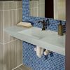 Hawaiian Blue Glass Tile  