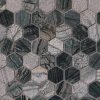 Henley Multi Finish Hexagon Mosaic Tile  