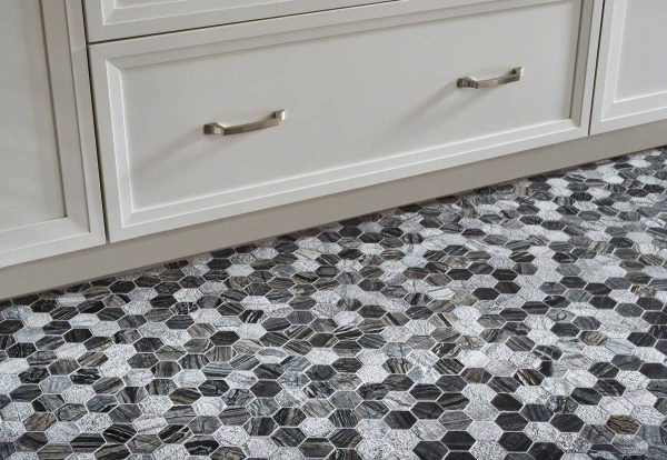 Henley Multi Finish Hexagon Mosaic Tile  