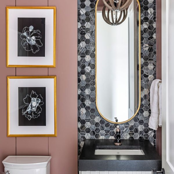 Henley Multi Finish Hexagon Mosaic Tile  