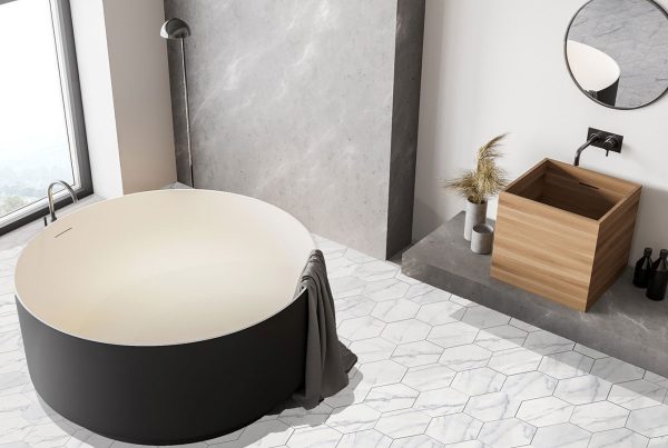 Hexley Marbello Hexagon Tile  
