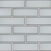 Ice Bevel Subway Tile 2x6  