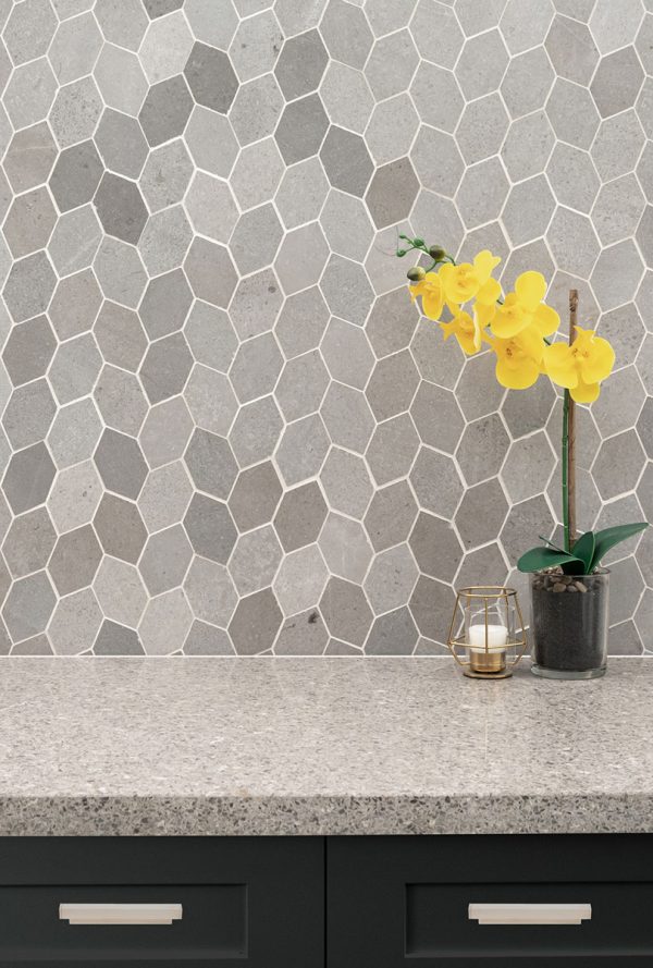 Lilly Pad Mosaic Tile  
