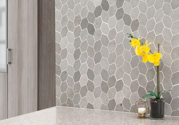 Lilly Pad Mosaic Tile  