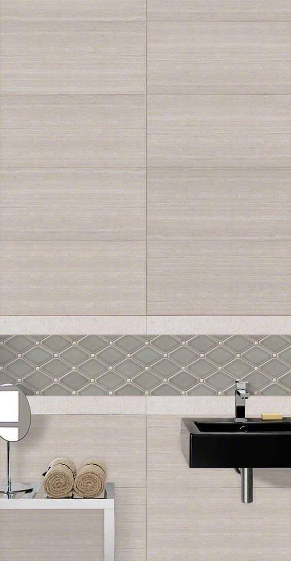 Lineart Ivory Porcelain Tile  