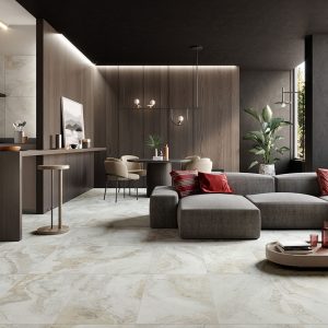 TRAVERTINO PORCELAIN TILE  