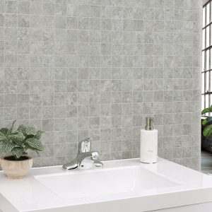 Lunar Silver Porcelain Tile  