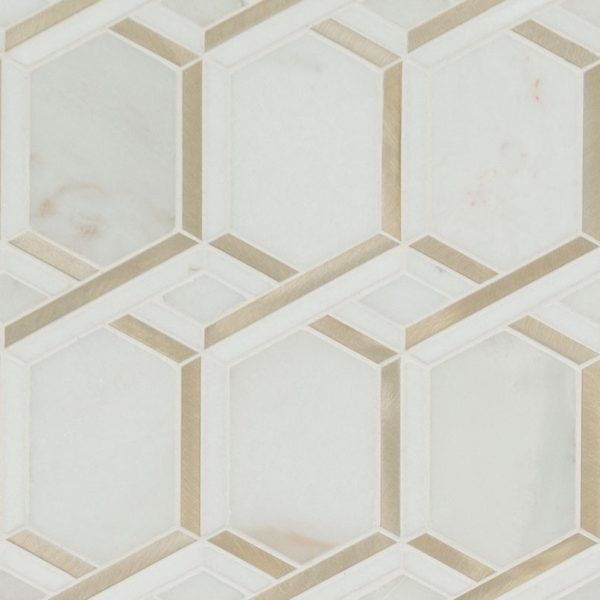 Luxor Royal Link Gold Pattern Tile  