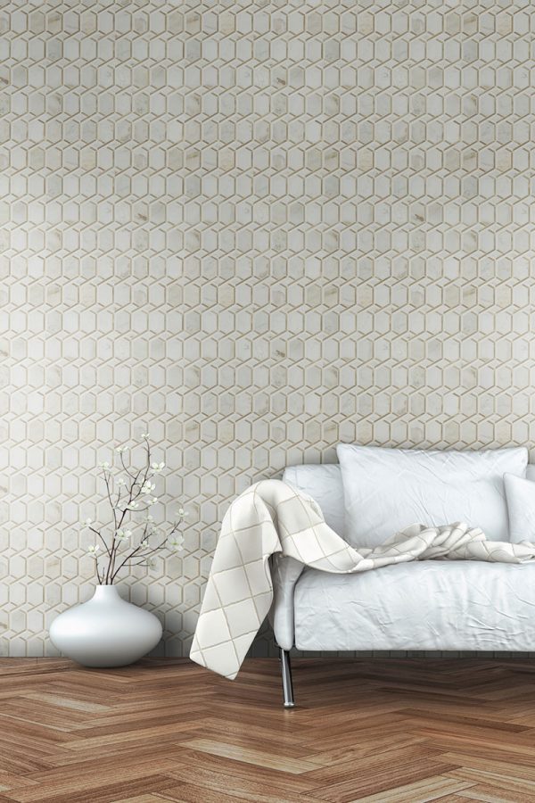 Luxor Royal Link Gold Pattern Tile  