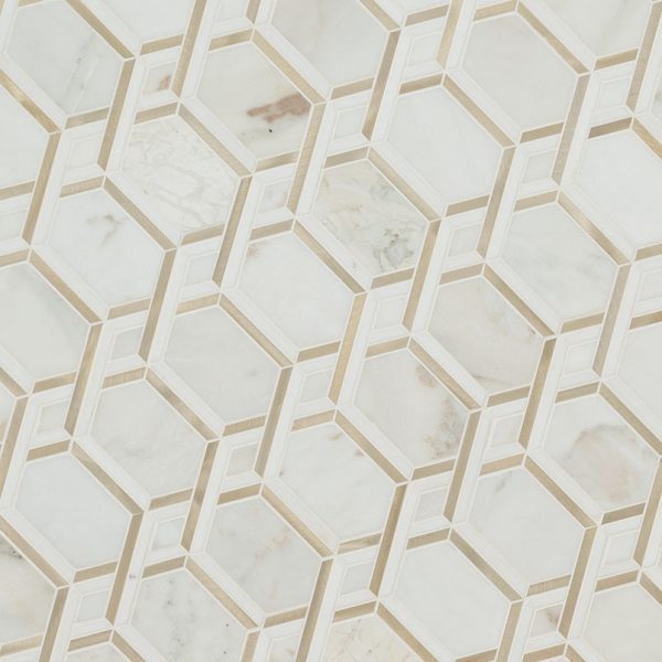 Luxor Royal Link Gold Pattern Tile  
