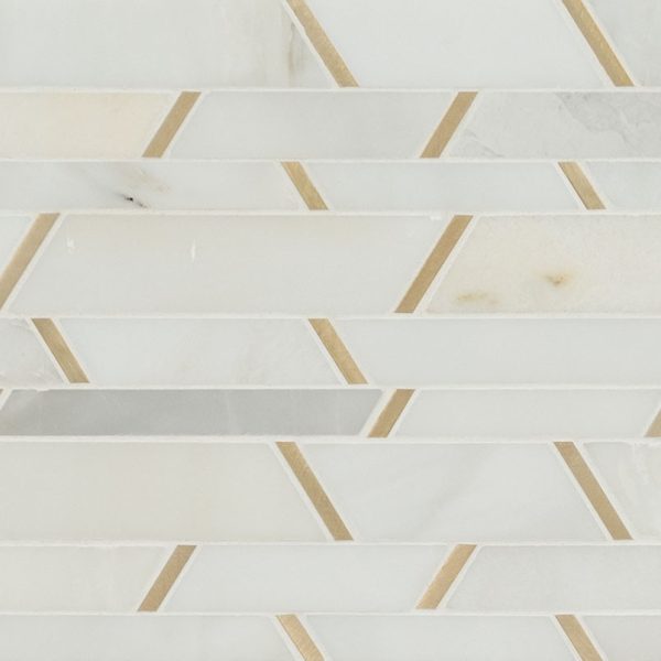 Metro Gold Pattern Tile  