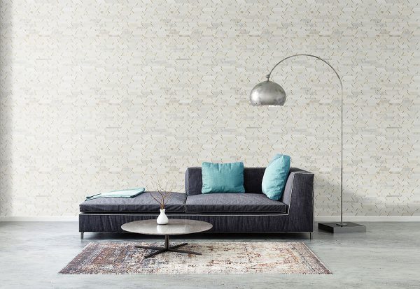 Metro Gold Pattern Tile  