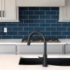 Midnight Glass Subway Tile 4x12  