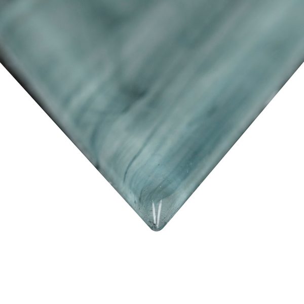 Midnight Blue Ombre' Chevron Tile  