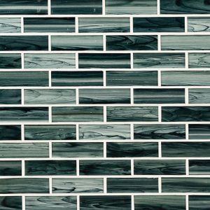 Midnight Blue Ombre Tile 2x6  
