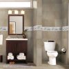 Moderno Blanco Glass & Metal Tile  