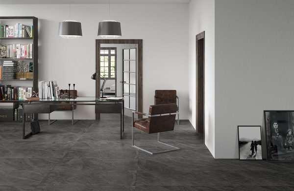 Midnight Montage Porcelain Tile  