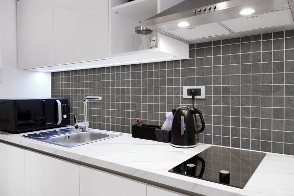 Midnight Montage Porcelain Tile  