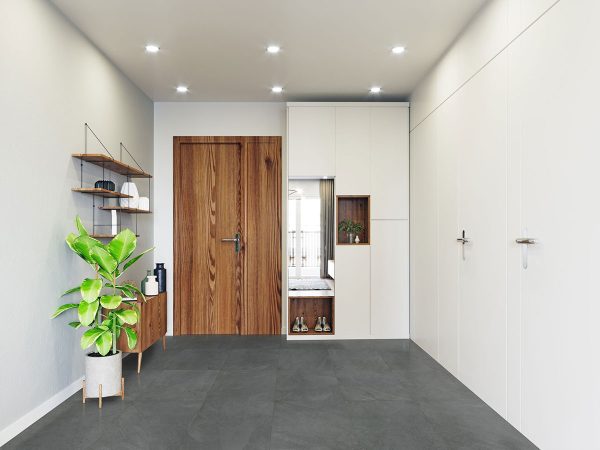 Midnight Montage Porcelain Tile  