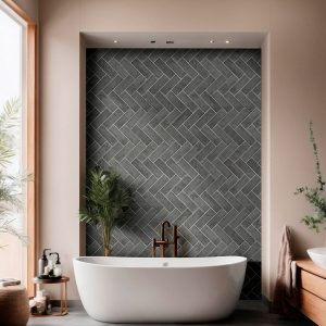 Montauk Blue Subway Tile 4x12  