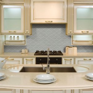 Morning Fog Ogee Pattern Tile  