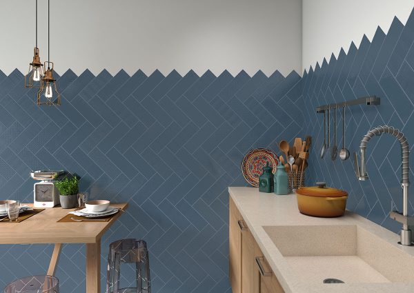 Urbano Navy 3d Mix Tile  