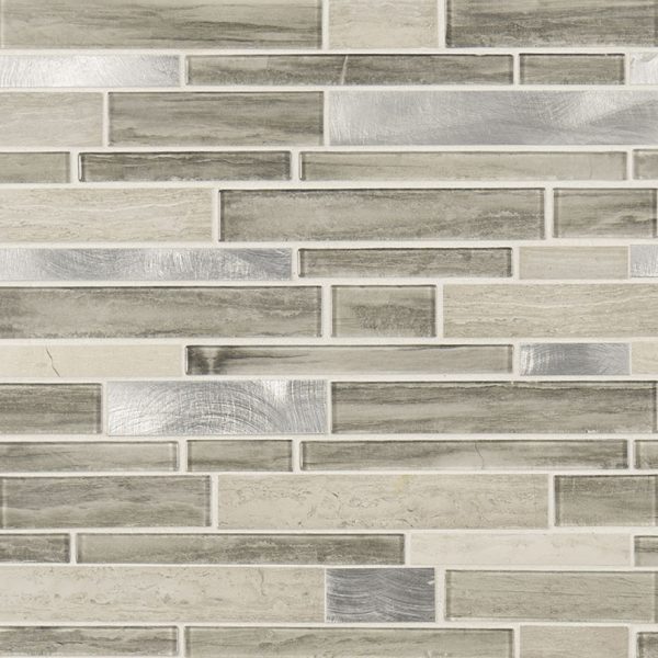 Ocotillo Blend Interlocking Glass Tile  