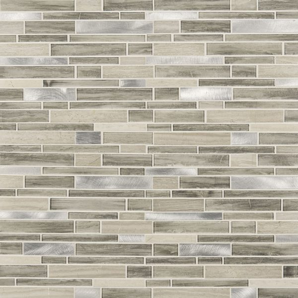 Ocotillo Blend Interlocking Glass Tile  