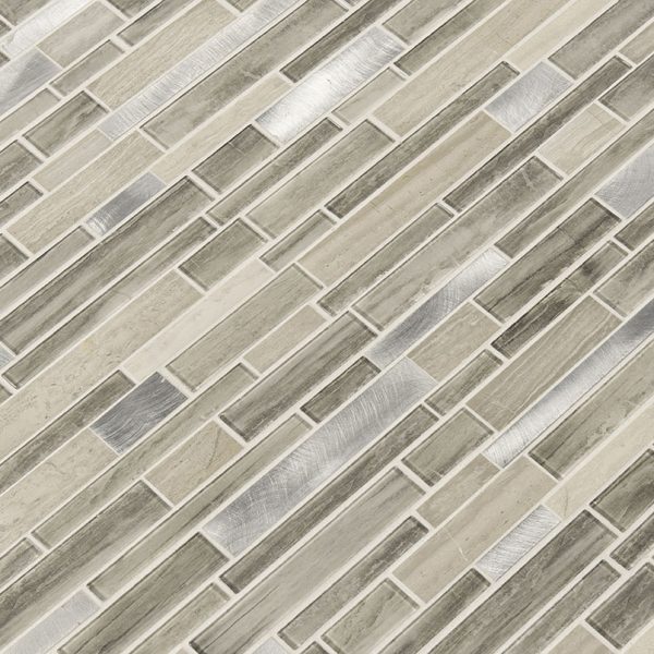 Ocotillo Blend Interlocking Glass Tile  