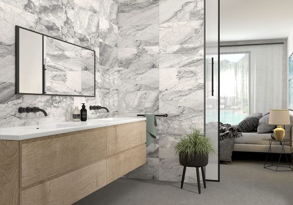 Onda Gray Porcelain Tile  