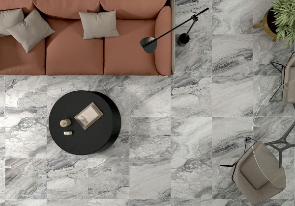 Onda Gray Porcelain Tile  