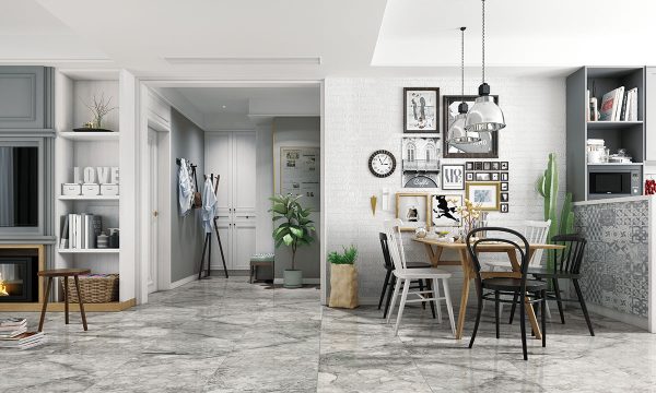 Onda Gray Porcelain Tile  