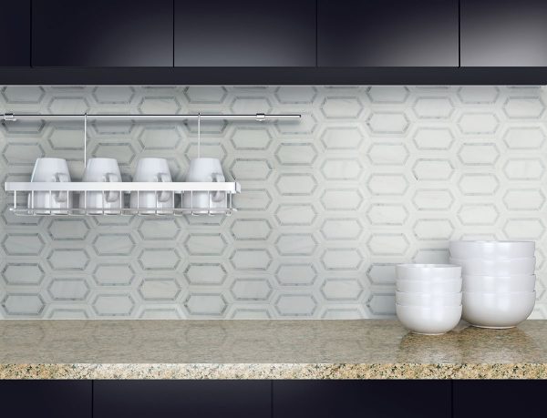 Pavilion Marble Picket Tile  