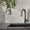 Pearla Arabesque Glass Mosaic Tile  