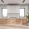 Pearla Arabesque Glass Mosaic Tile  