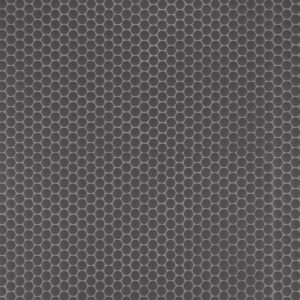 Penny Round Nero Matte Tile  
