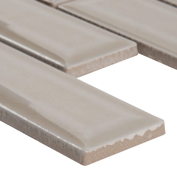 Portico Pearl Beveled Tile  