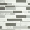 Positano Interlocking Stone & Glass Tile  