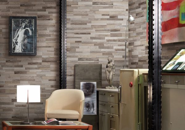 Rainforest Natural Stacked Porcelain  