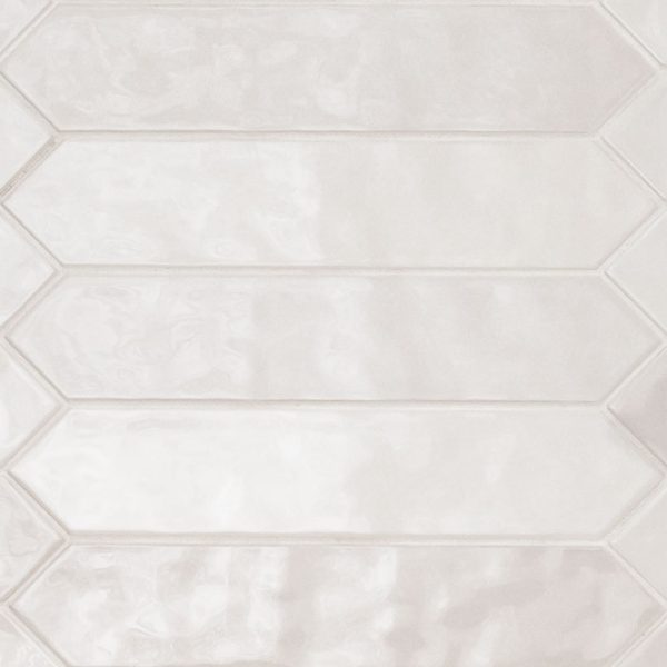 Renzo Dove Ceramic Picket Tile  